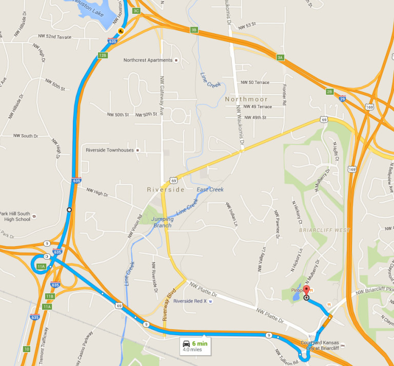 Temporary Directions to the Village The Village at Briarcliff